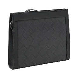 Black Polyethylene Clutch Bag