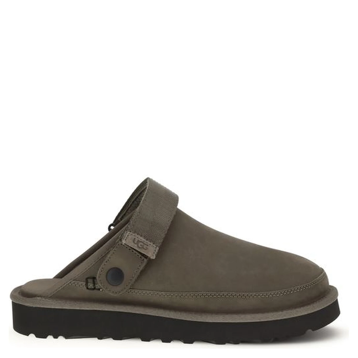 Brown Calf Leather Bos Taurus Mules