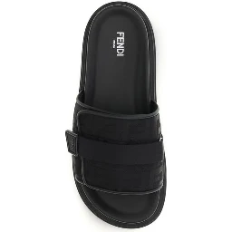 Black Polyamide Sandals