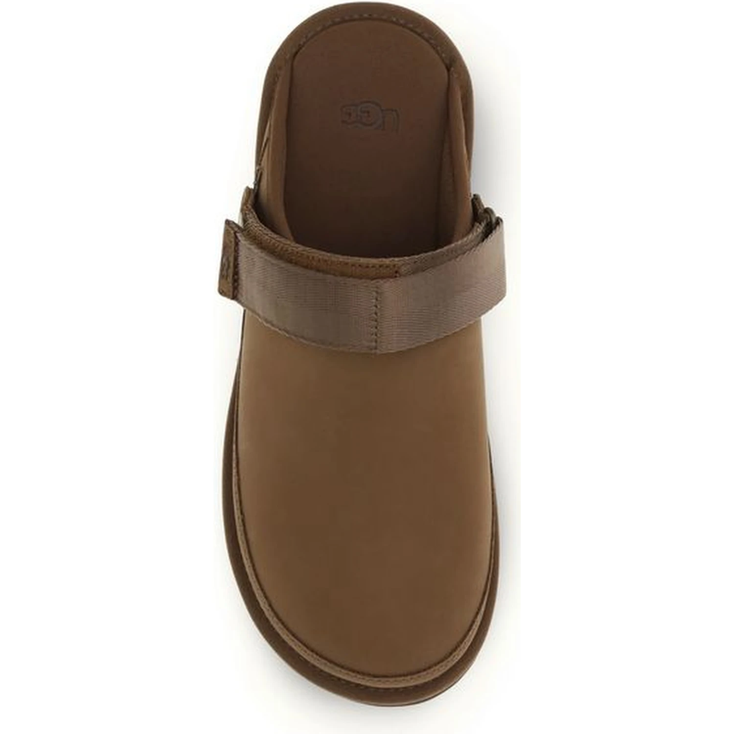Brown Calf Leather Bos Taurus Mules