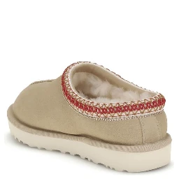Beige Calf Leather Bos Taurus Mules