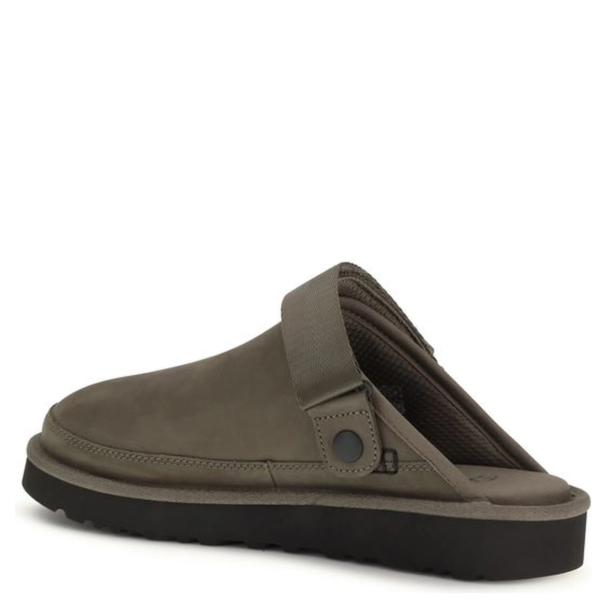 حذاء بوس توروس مفتوح من الخلف مصنوع من جلد العجل البني