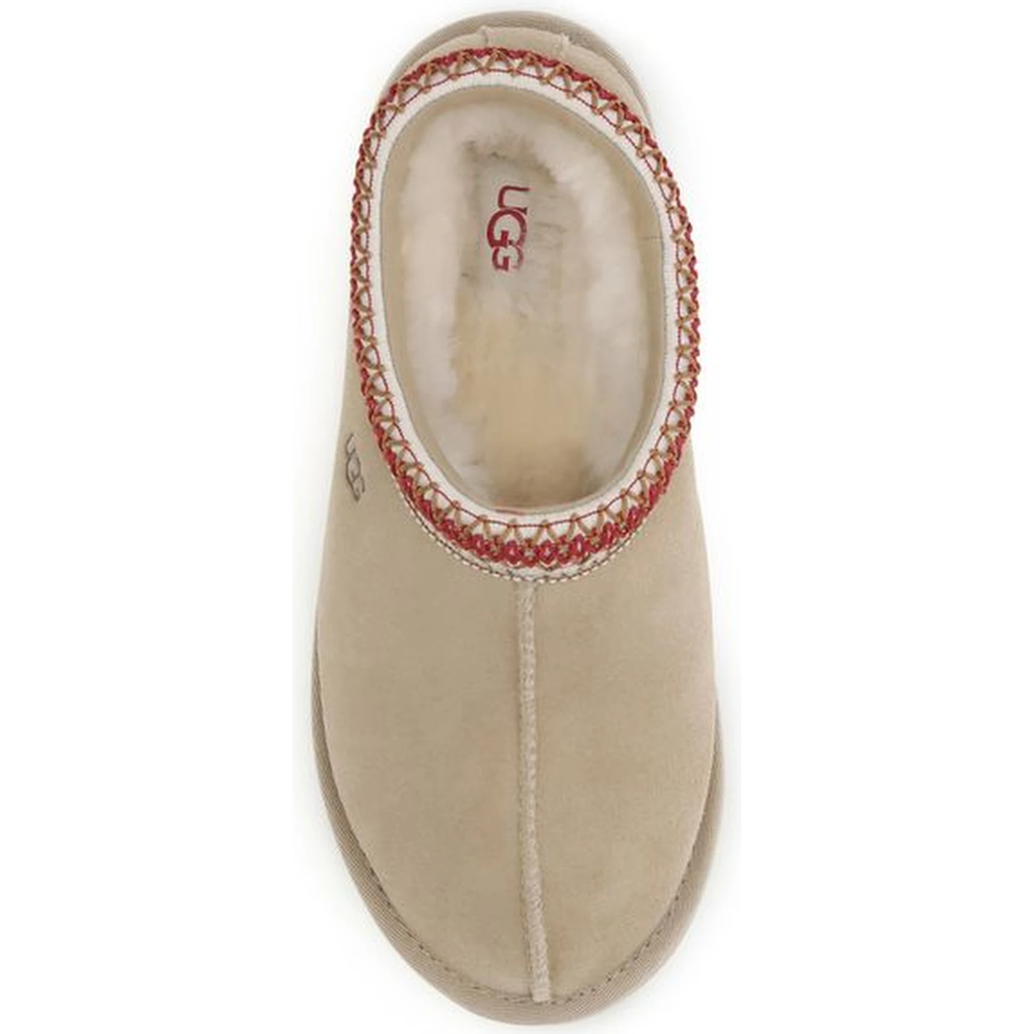 Beige Calf Leather Bos Taurus Mules