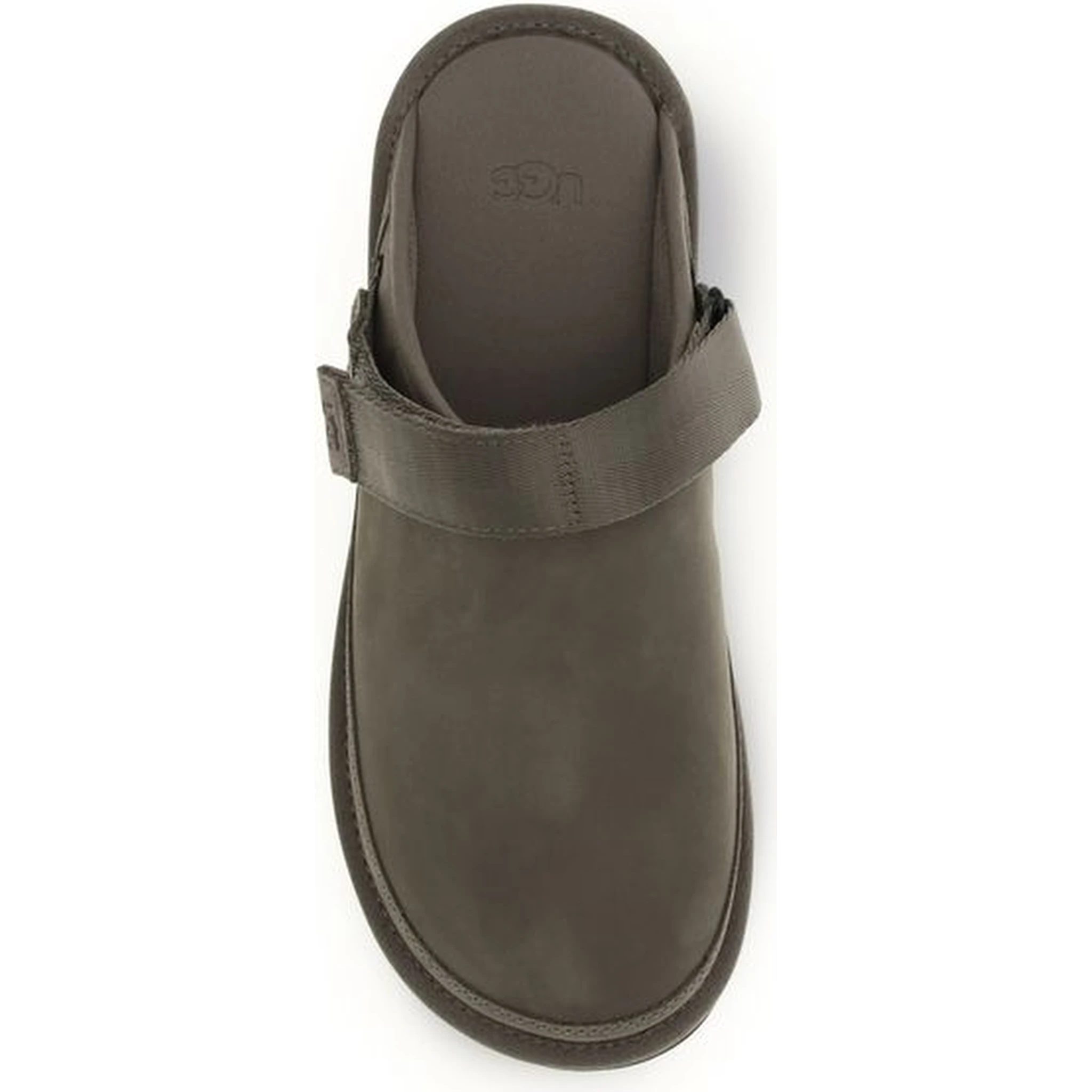 حذاء بوس توروس مفتوح من الخلف مصنوع من جلد العجل البني