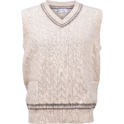 Beige Cashmere Cashmere Sweater