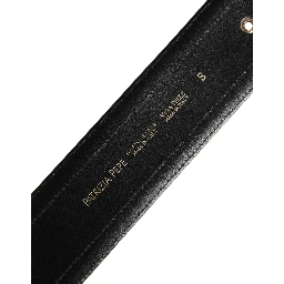 Gray Genuine Leather Square Silver Metal Buckle Belt