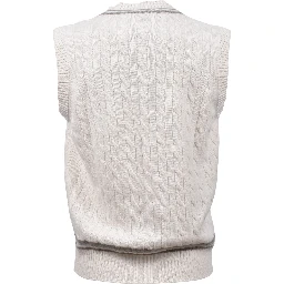 Beige Cashmere Cashmere Sweater