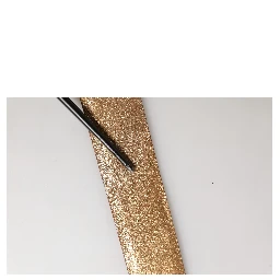 Gold Leather Braided Metal Buckle Belt