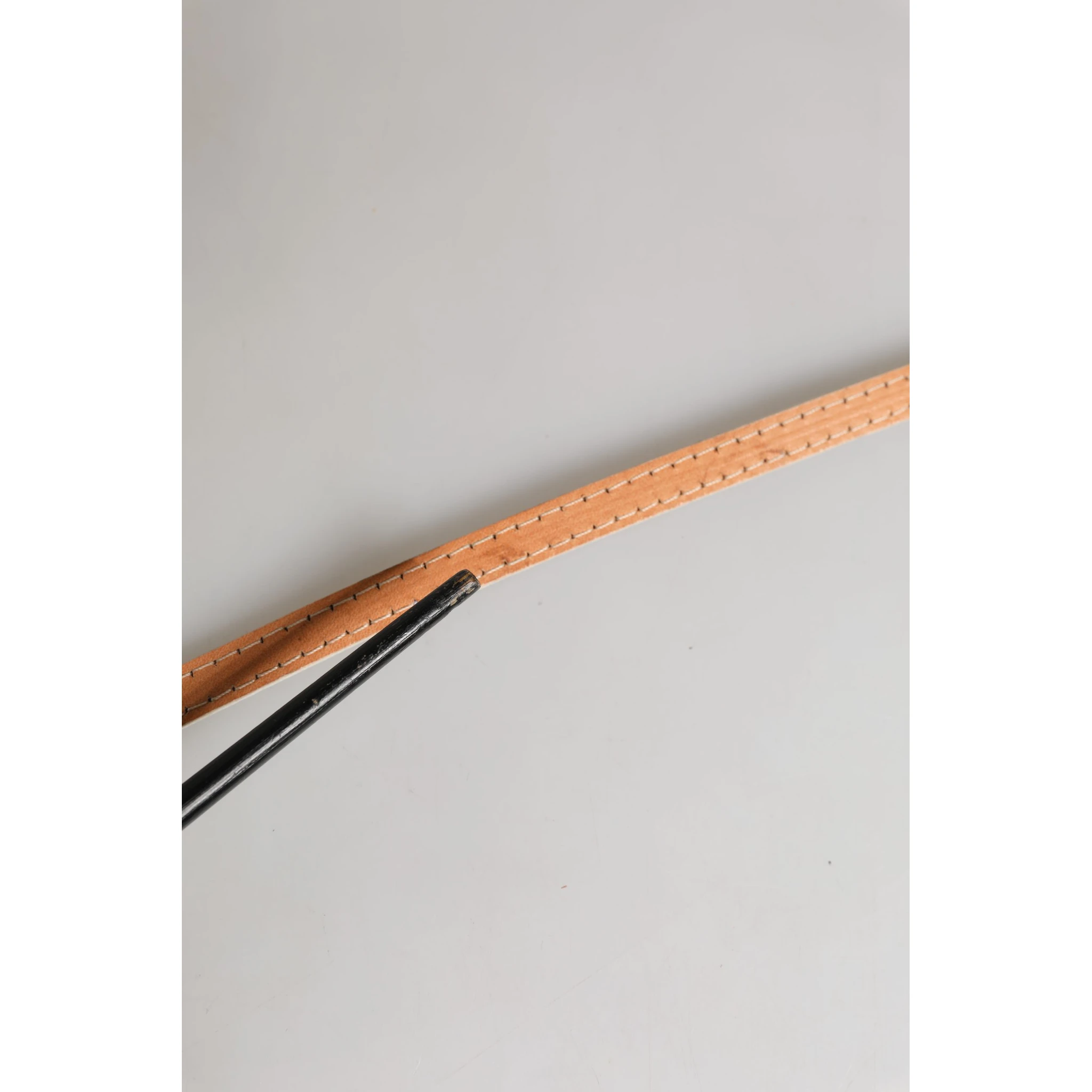 White Leather Skinny Gold Metal Buckle Belt