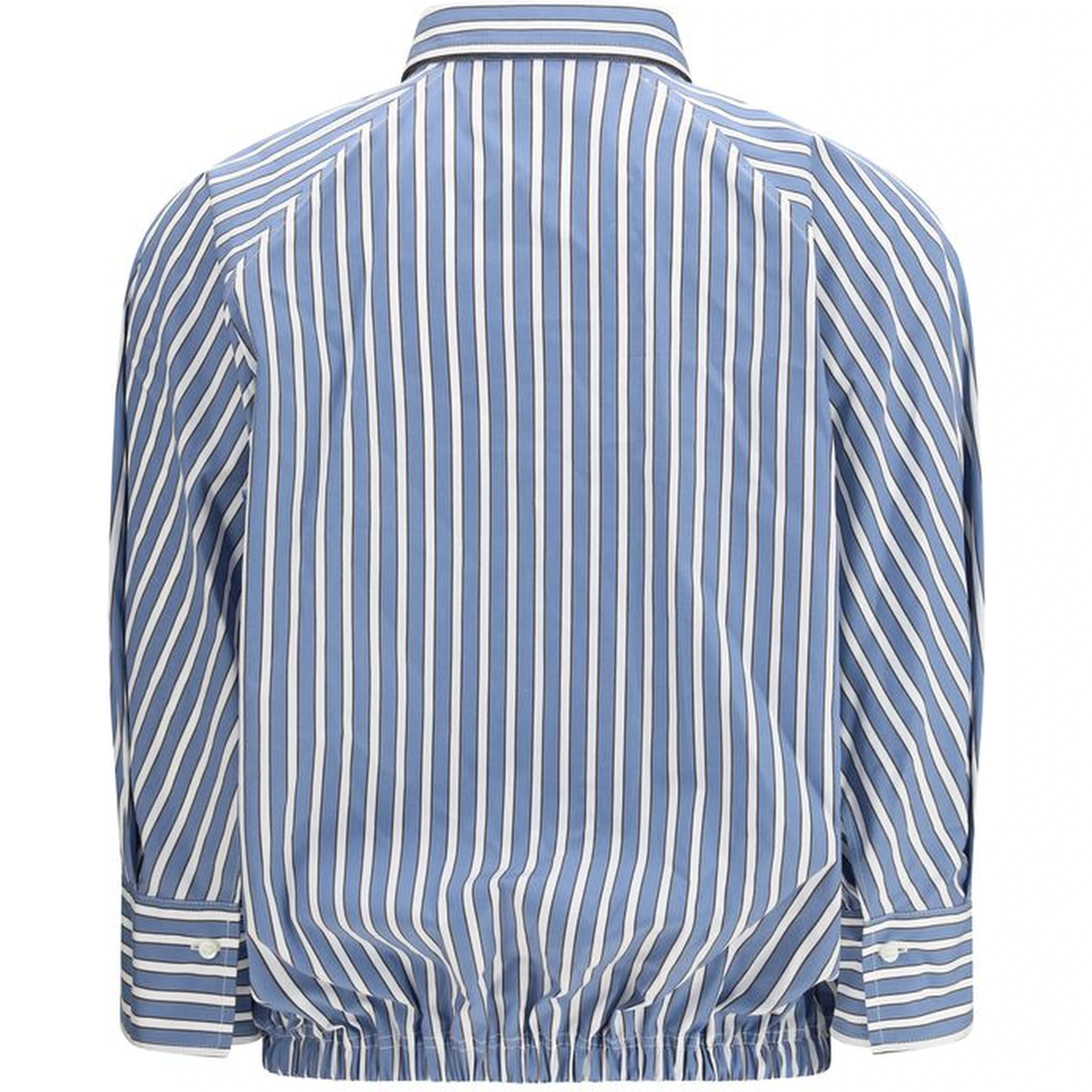 Blue Cotton Pattern Shirt