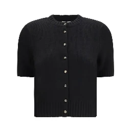 Black Cashmere Cardigan