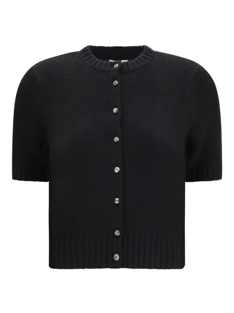 Black Cashmere Cardigan