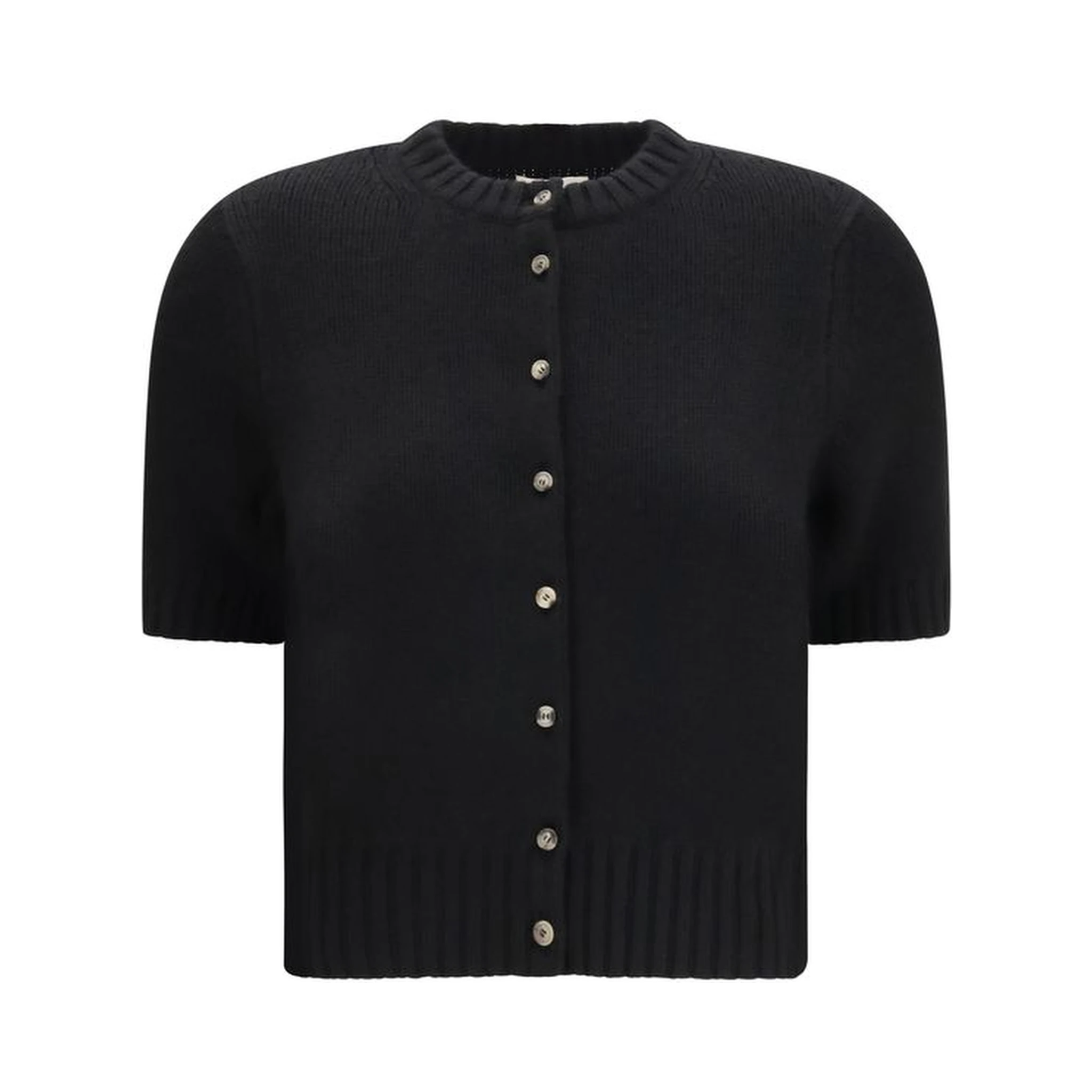 Black Cashmere Cardigan