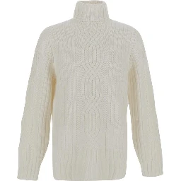 Beige Cashmere Sweater