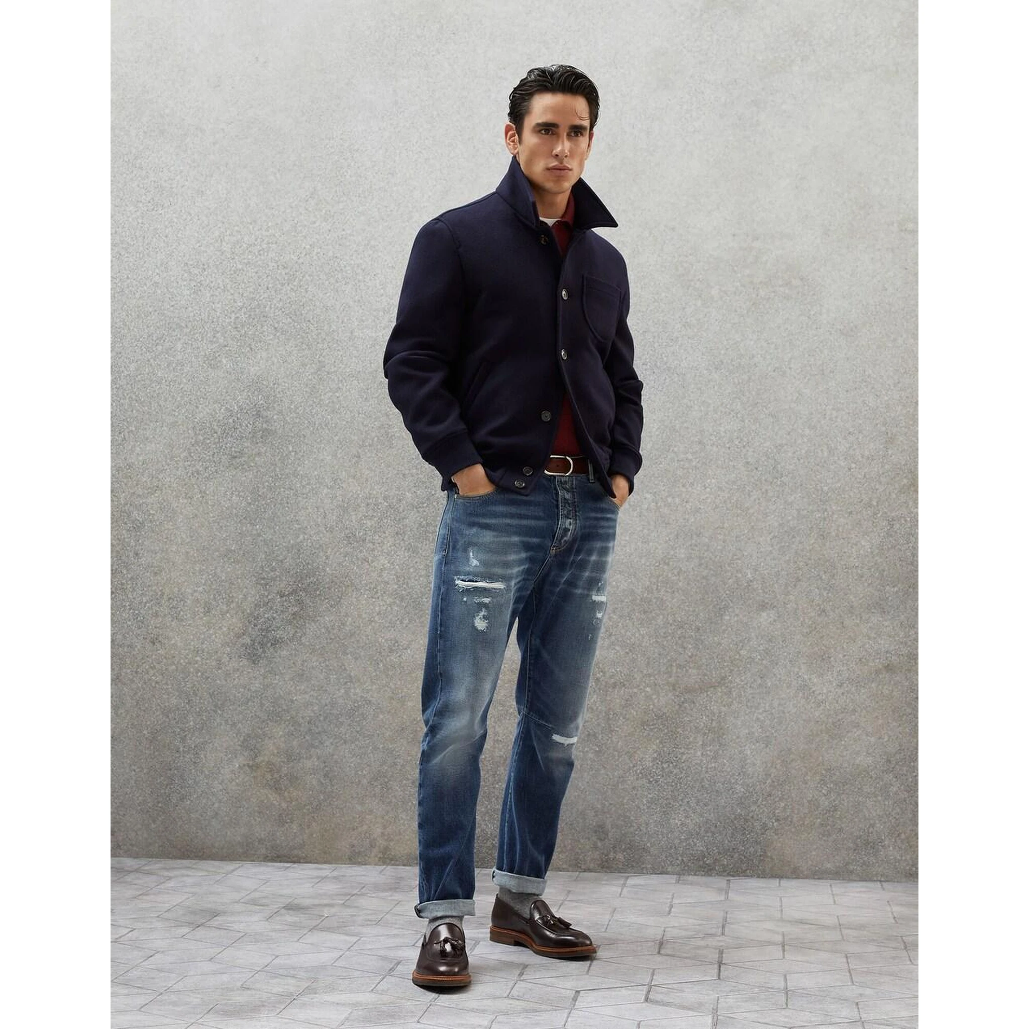 Red Cashmere Sweater