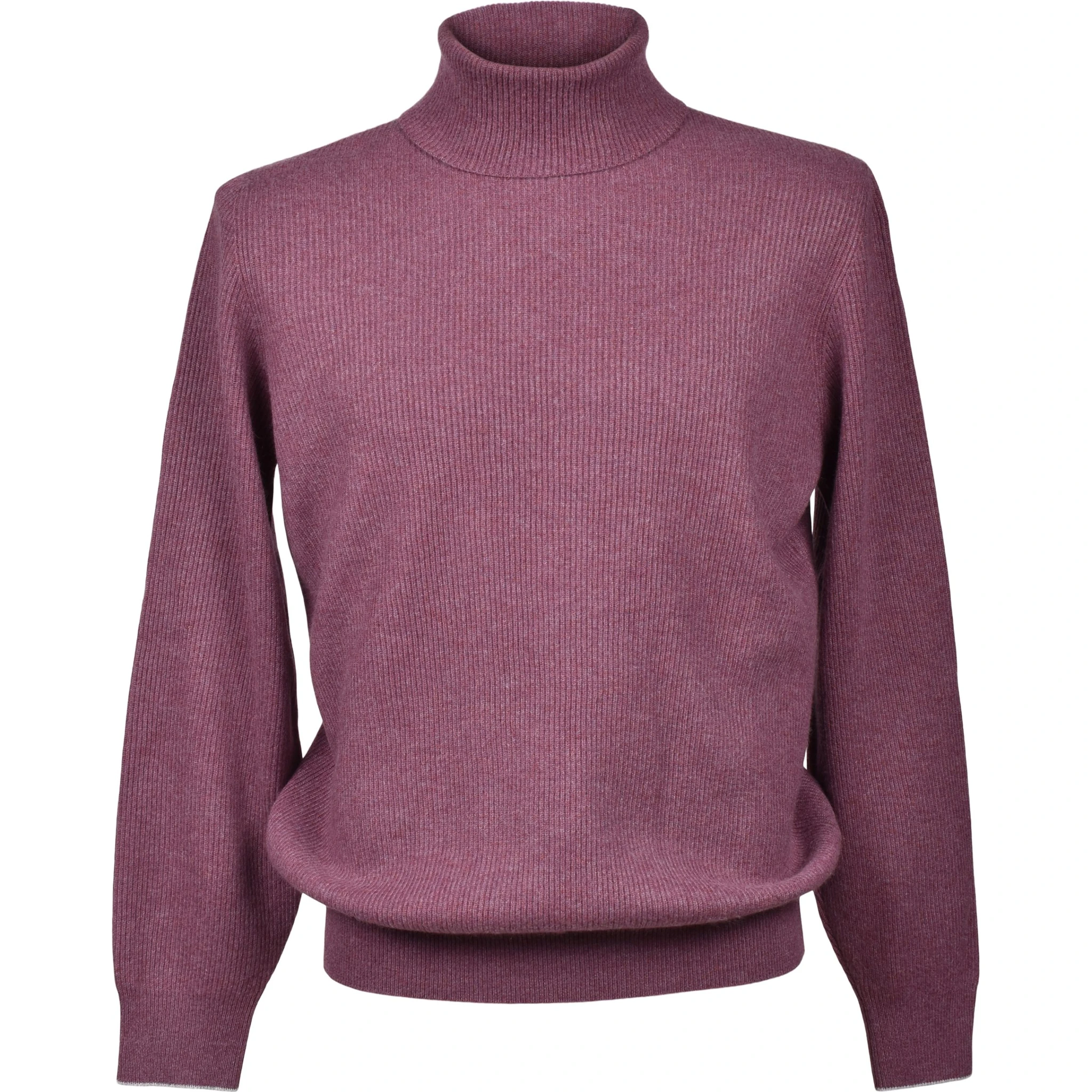 Purple Cashmere Turtleneck