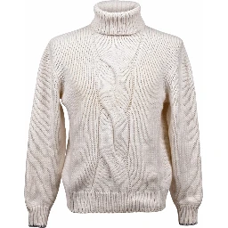 Beige Cashmere Sweater