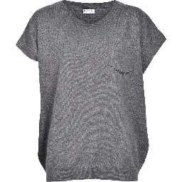 Gray Cashmere Sweater