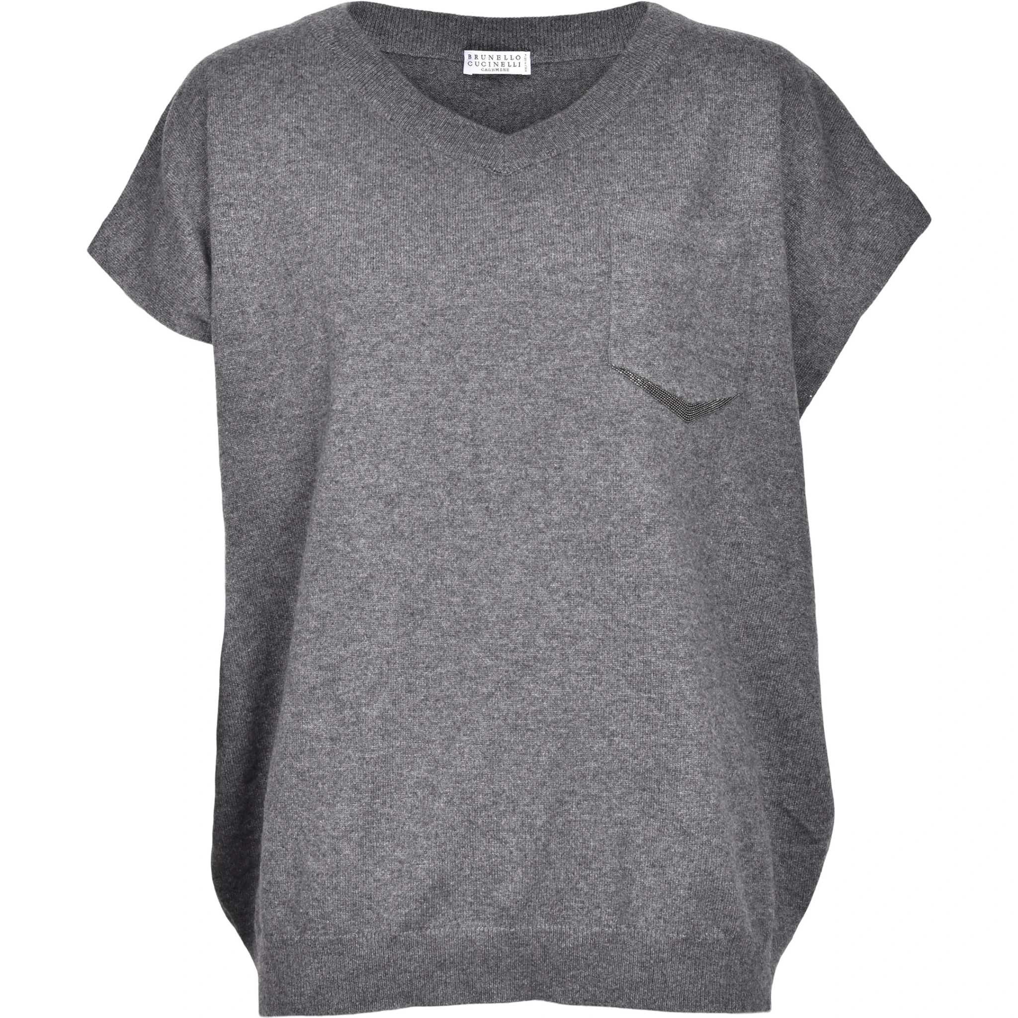 Gray Cashmere Sweater