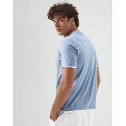 Bicolor Cotton T-Shirt