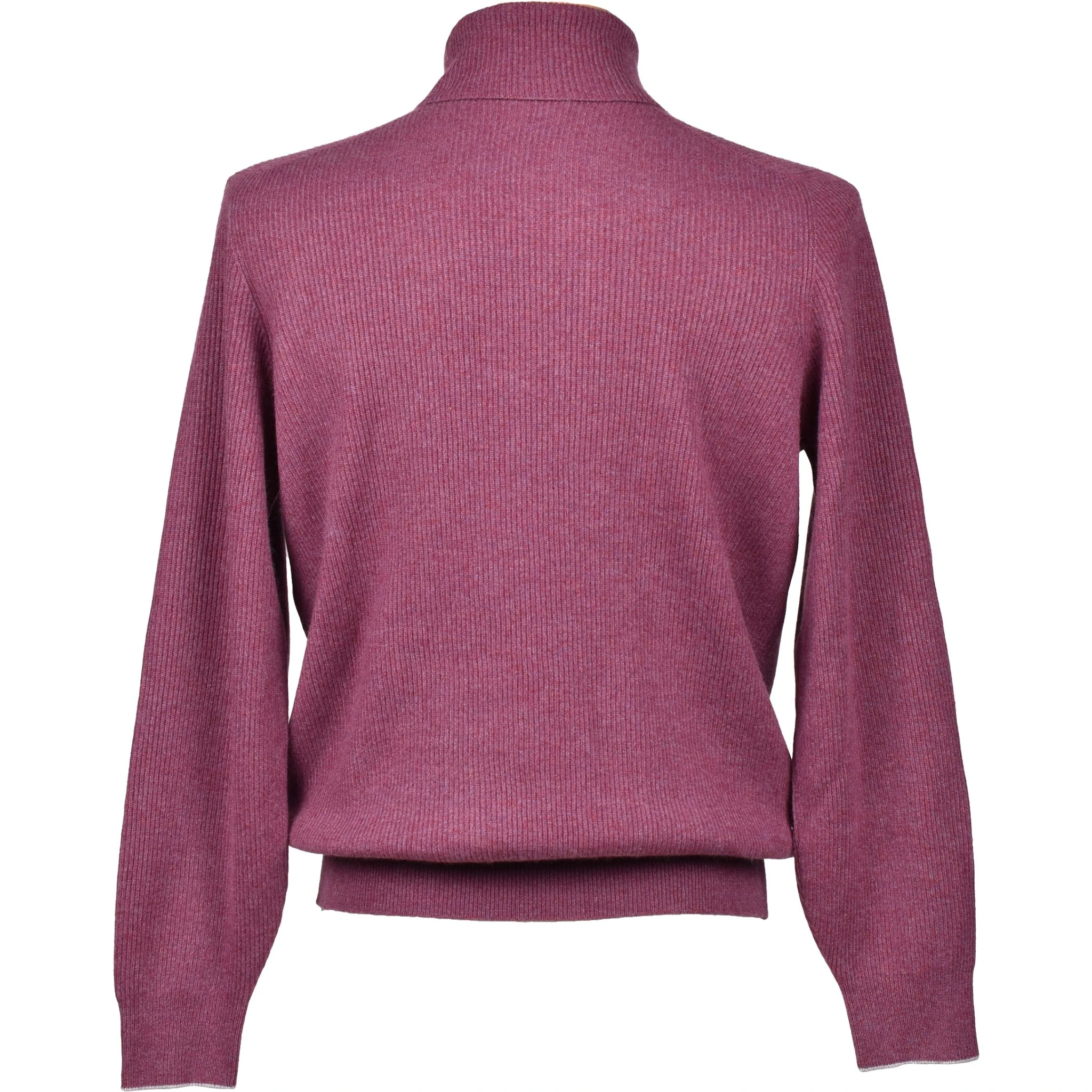 Purple Cashmere Turtleneck