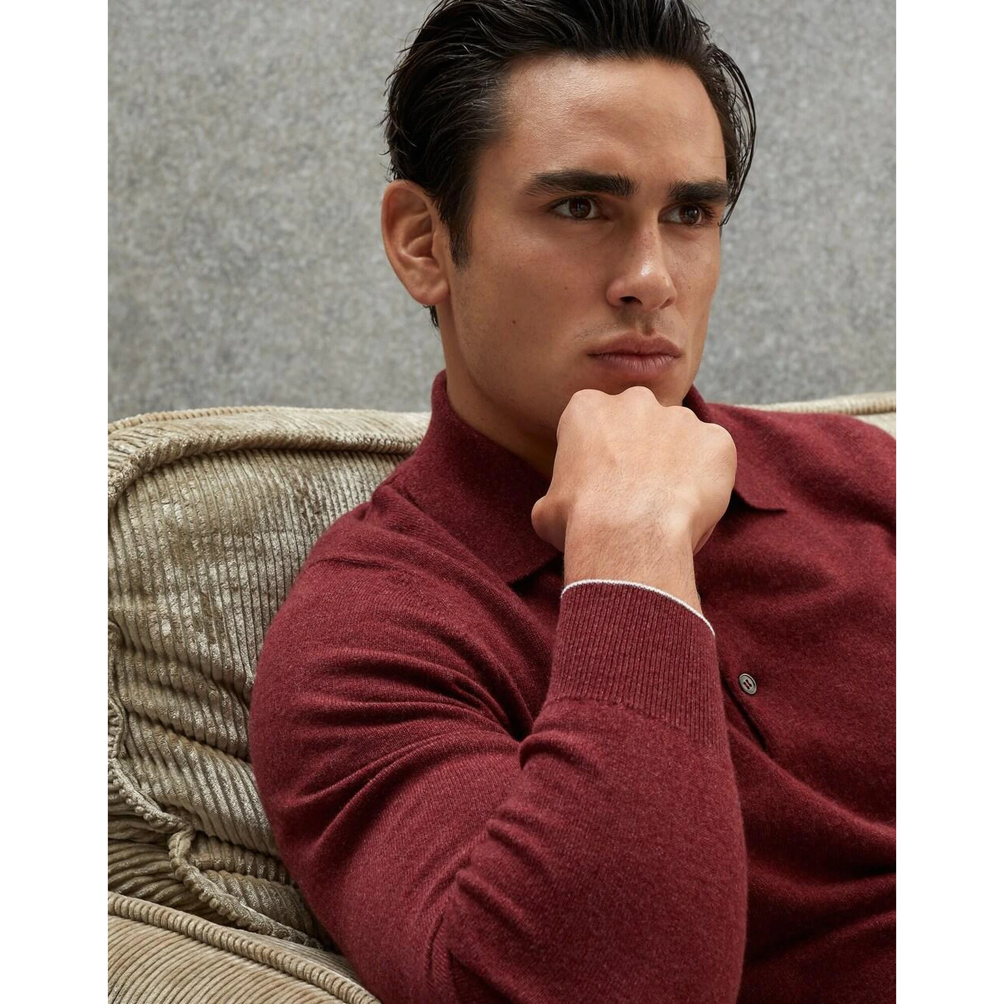 Red Cashmere Sweater