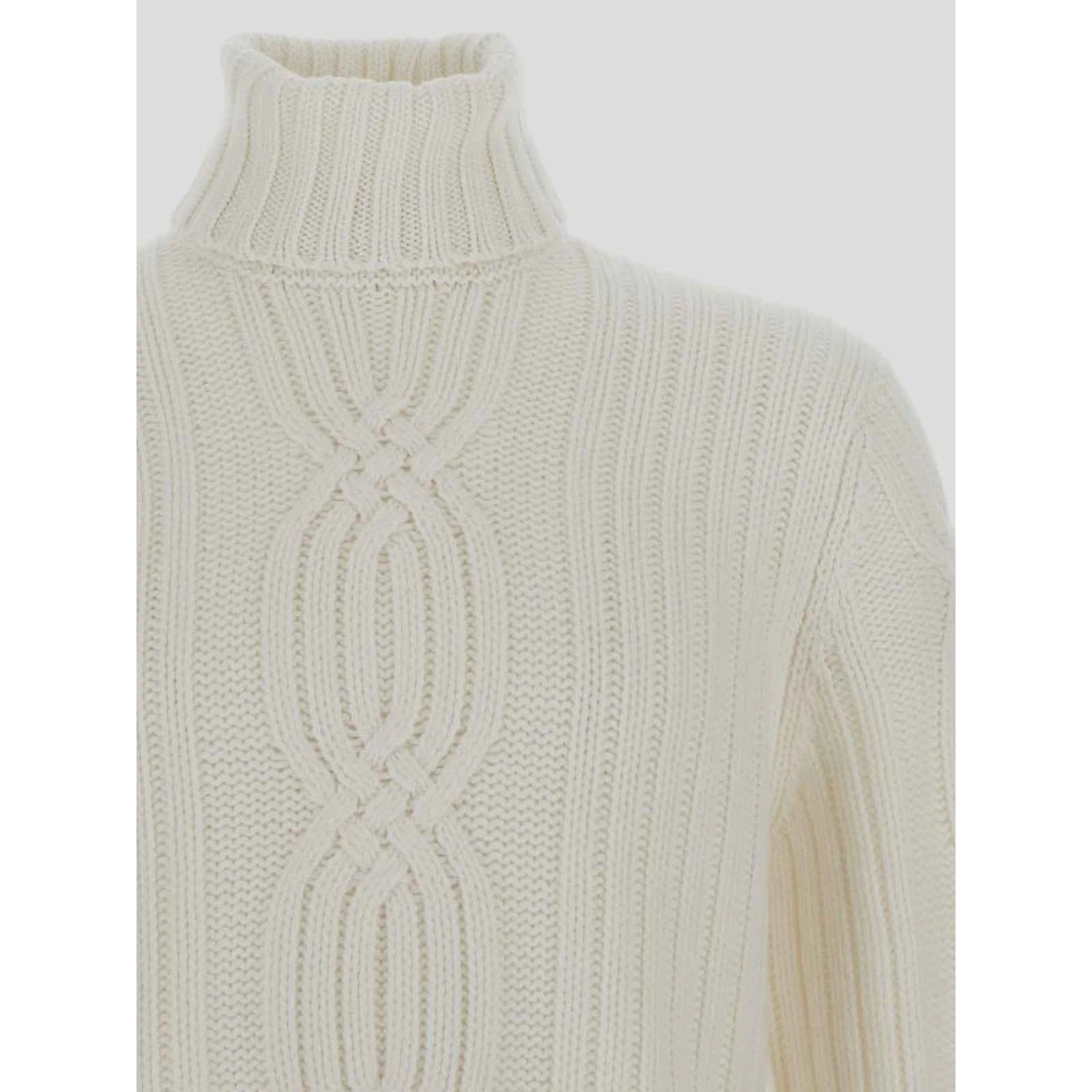 Beige Cashmere Sweater