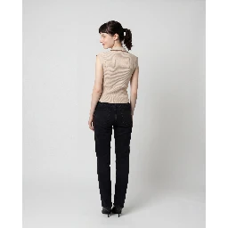 Beige Cashmere Sweater