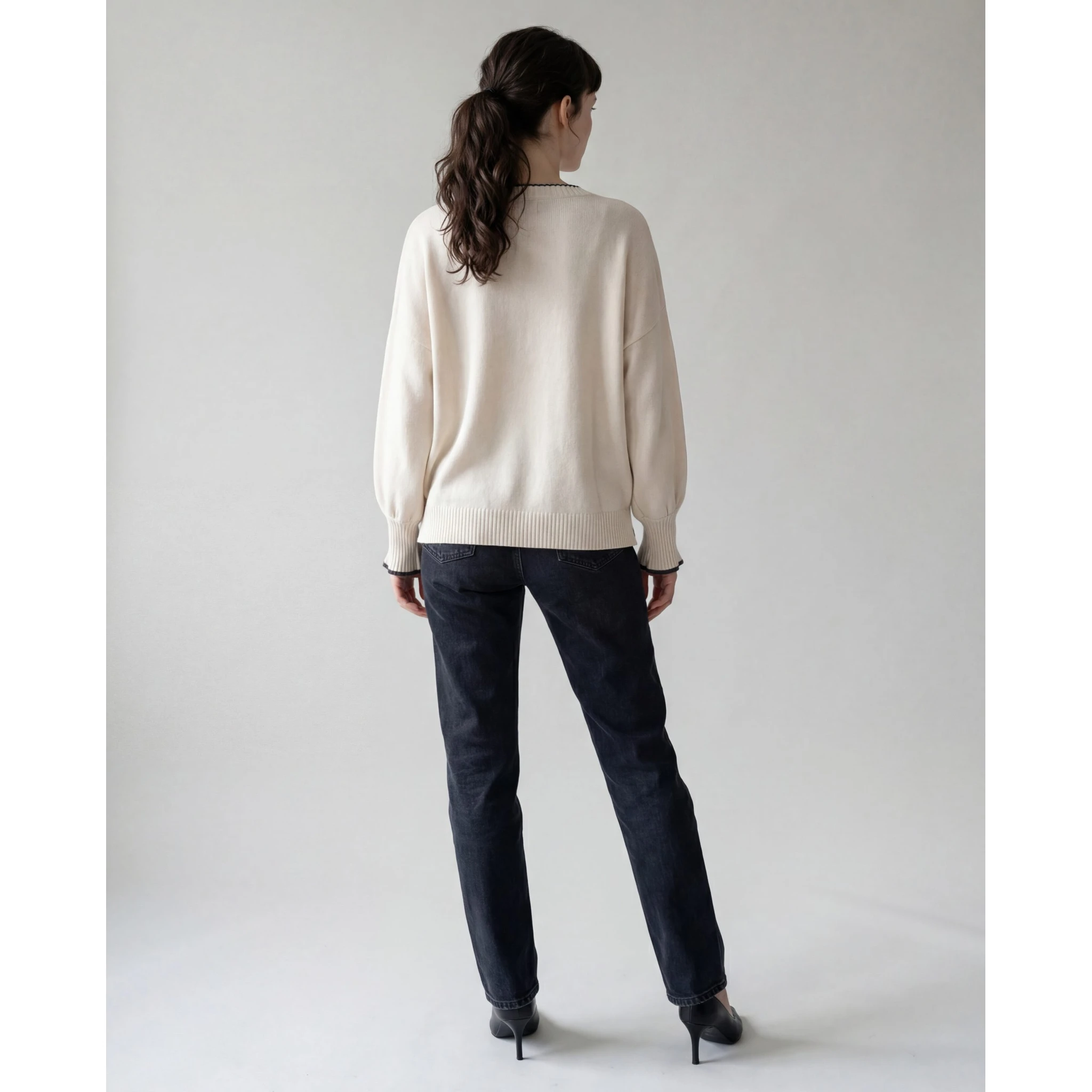 White Cashmere Sweater