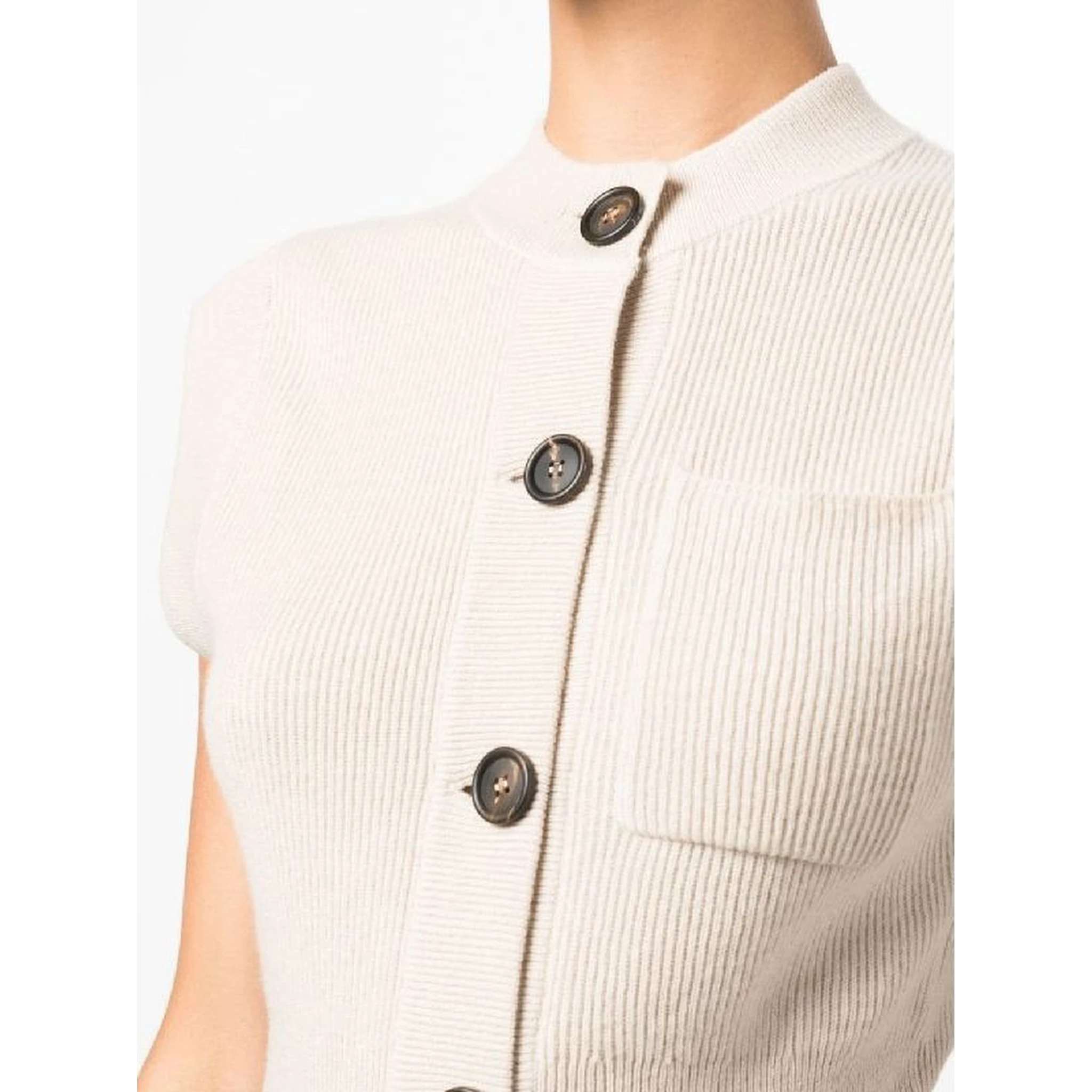 Beige Cashmere Sweater