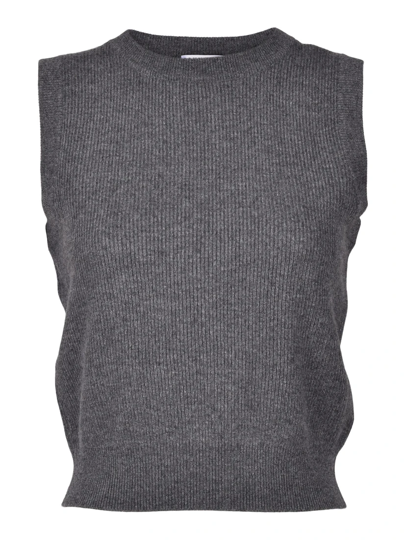 Gray Cashmere Sweater