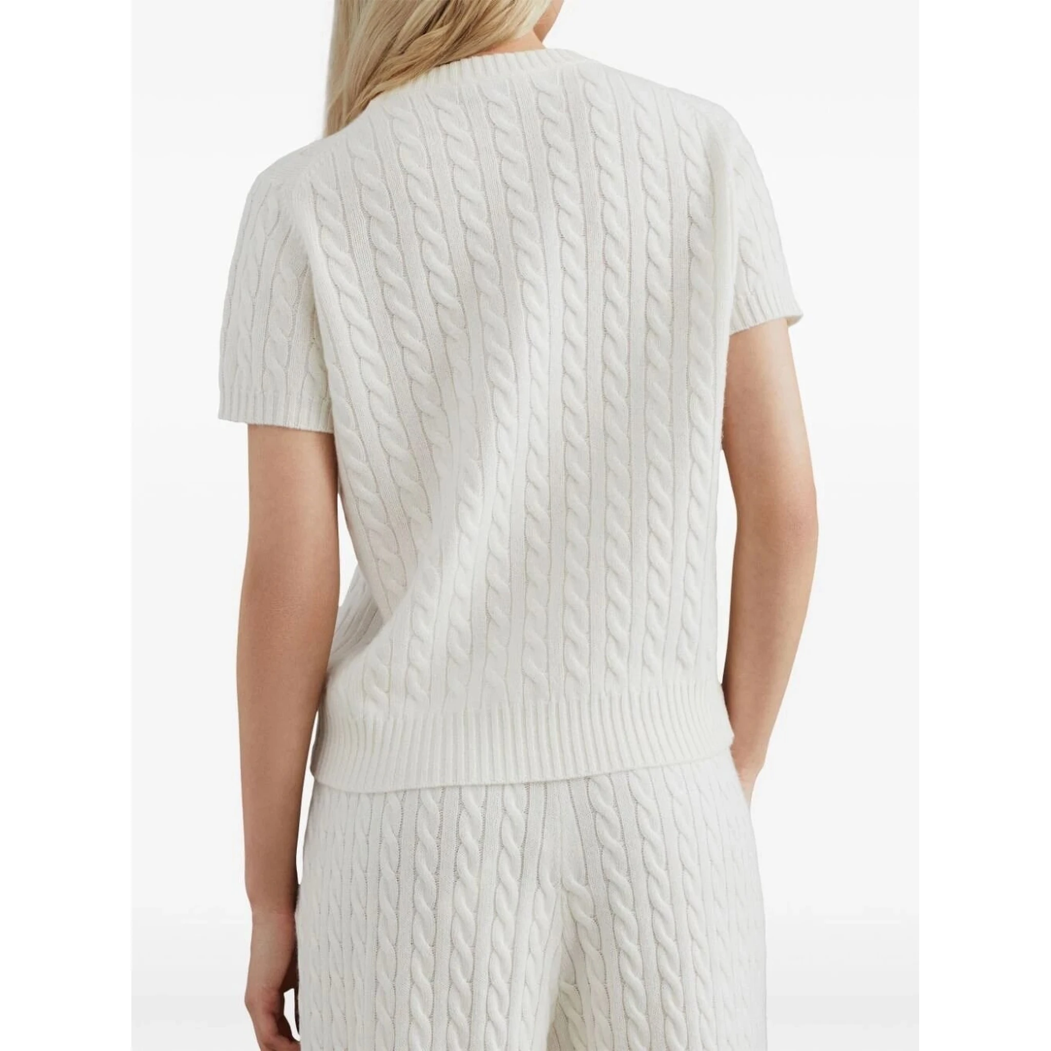 Beige Cashmere Sweater