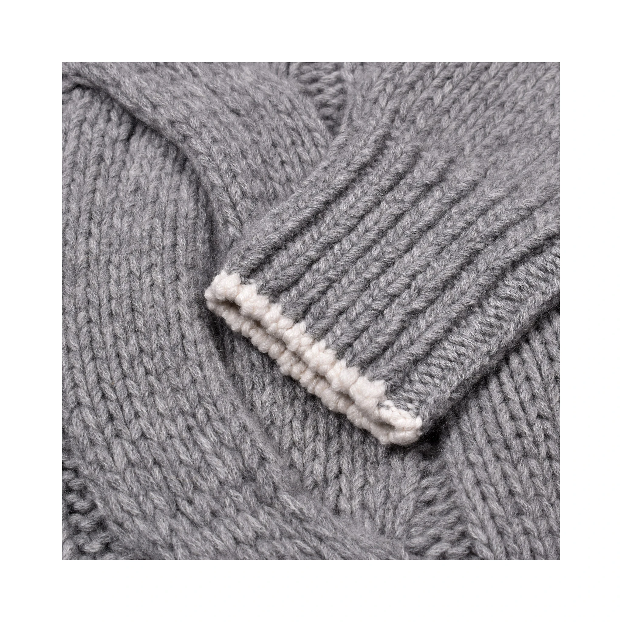 Gray Cashmere Sweater