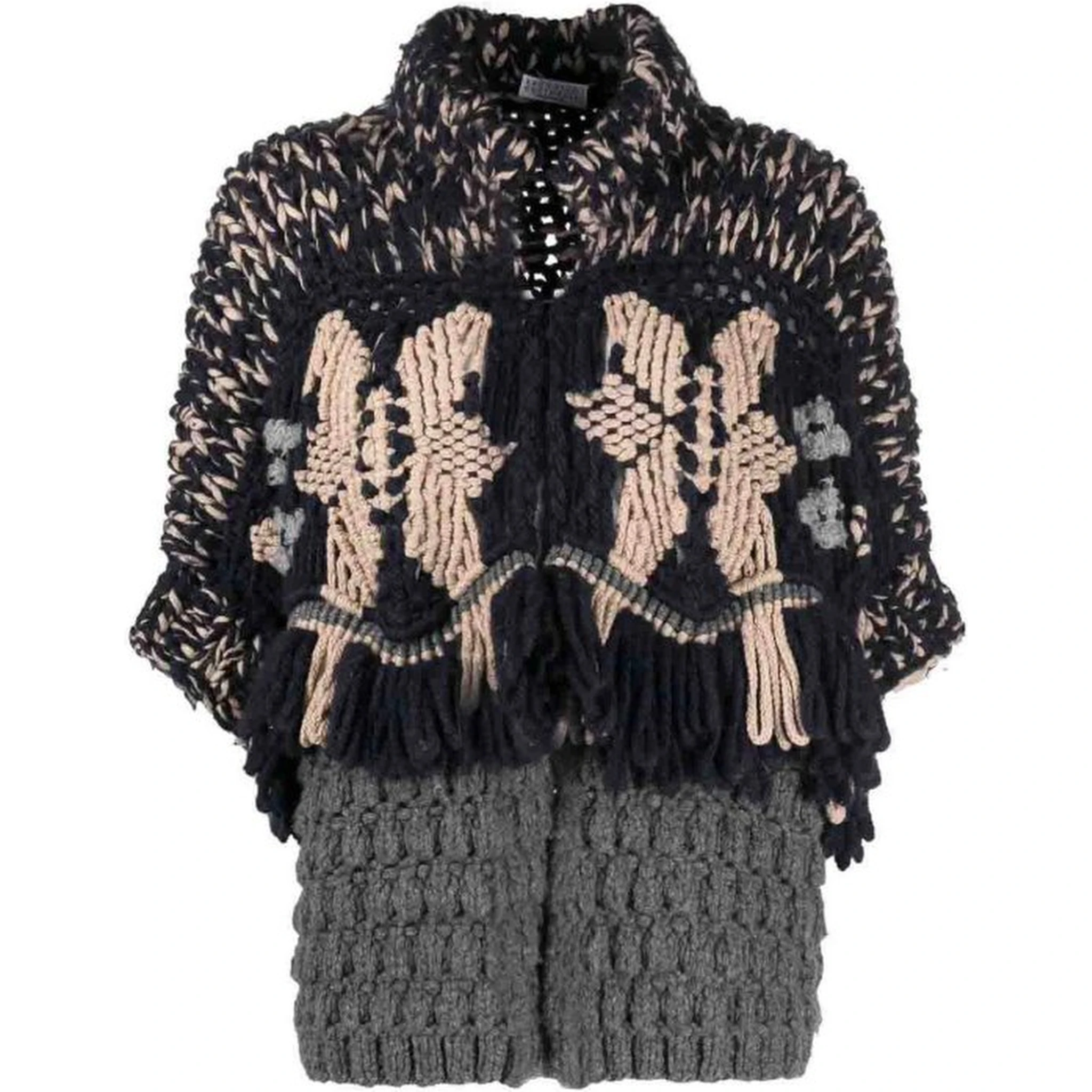 Bicolor Cashmere Cashmere Sweater