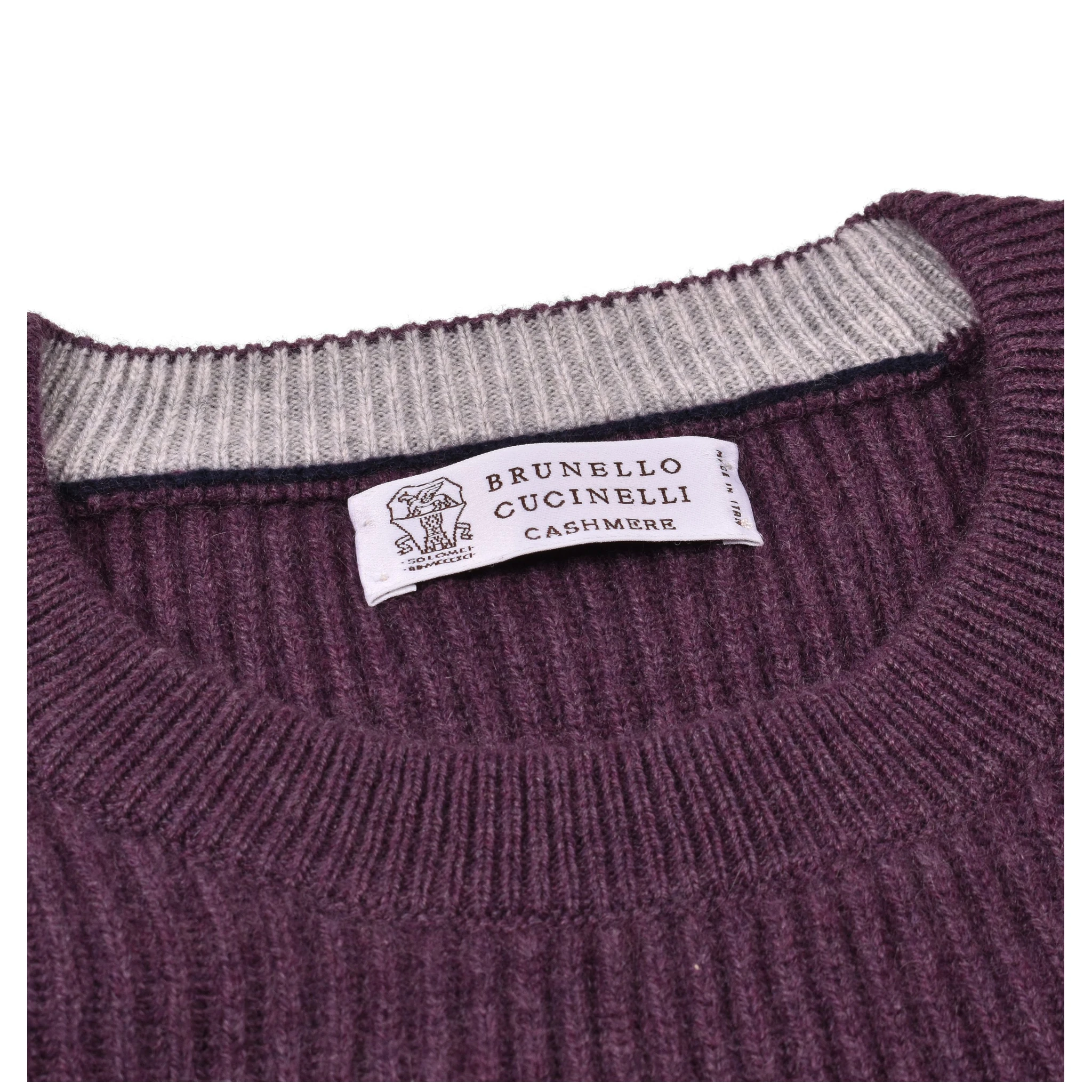 Purple Cashmere Sweater