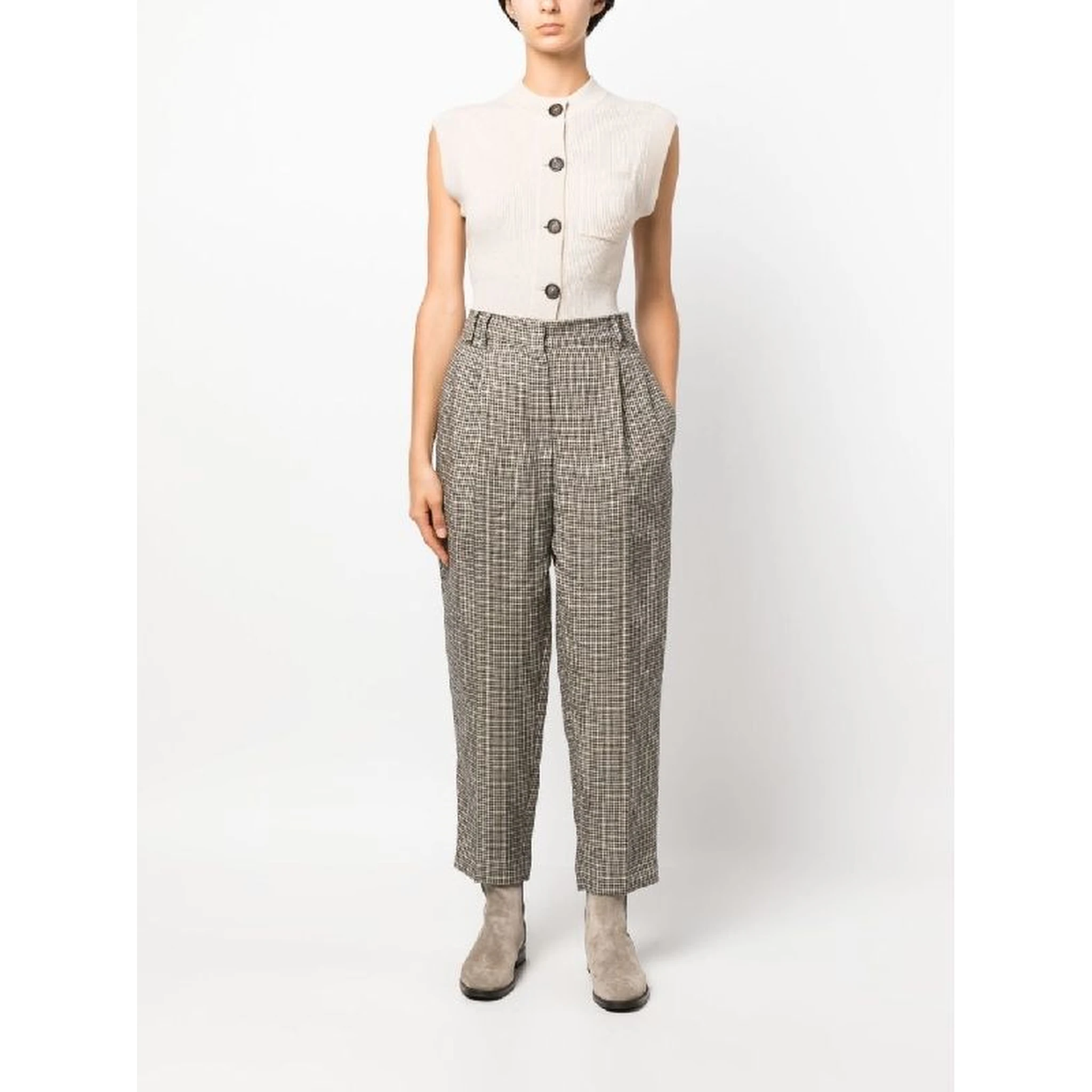 Beige Cashmere Sweater