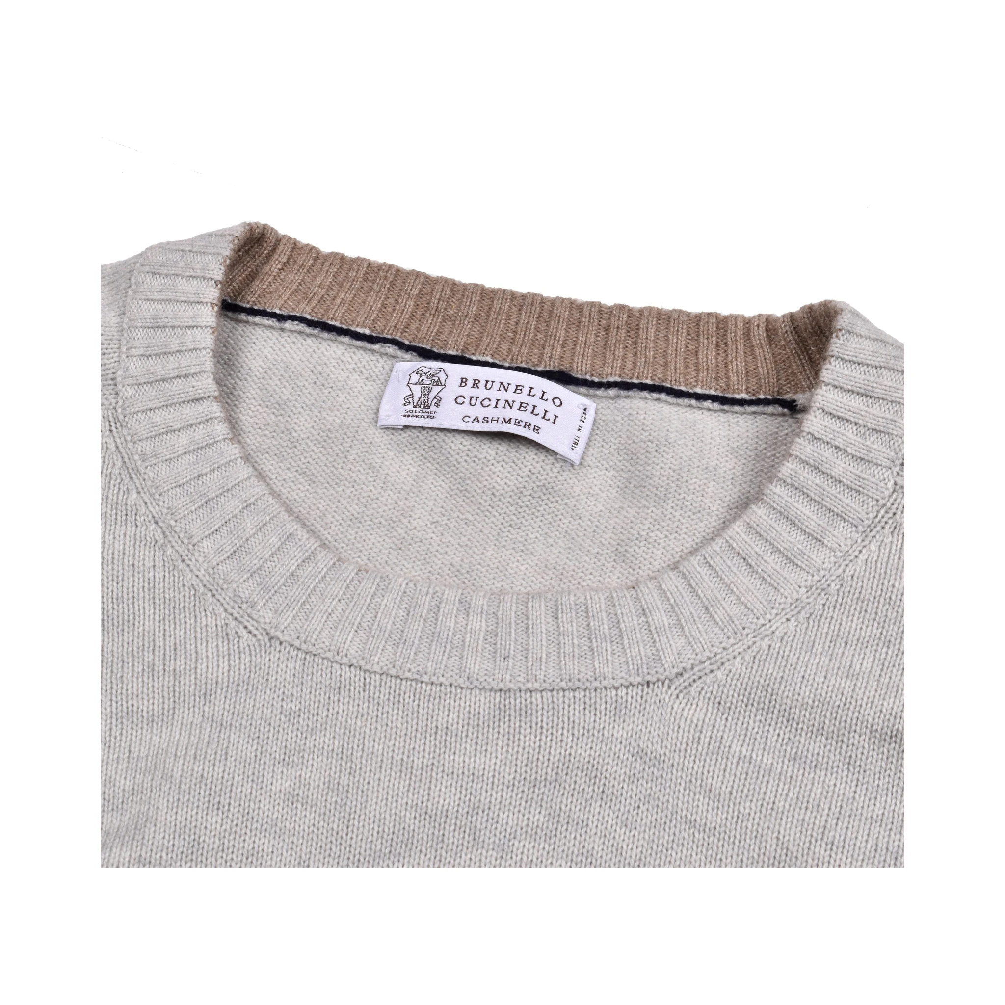 Bicolor Cashmere Sweater