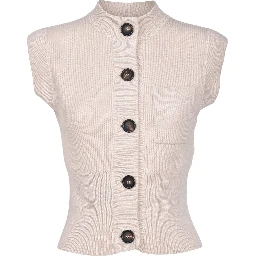 Beige Cashmere Sweater