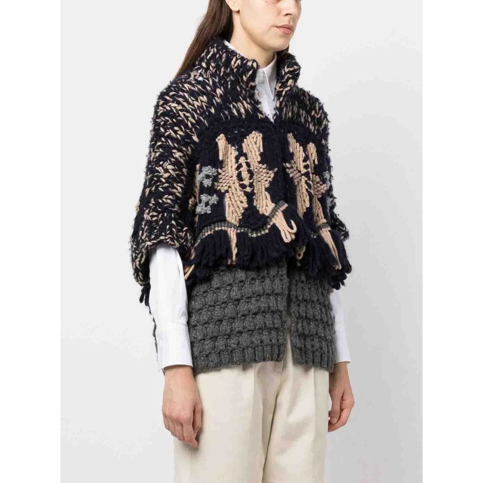 Bicolor Cashmere Cashmere Sweater