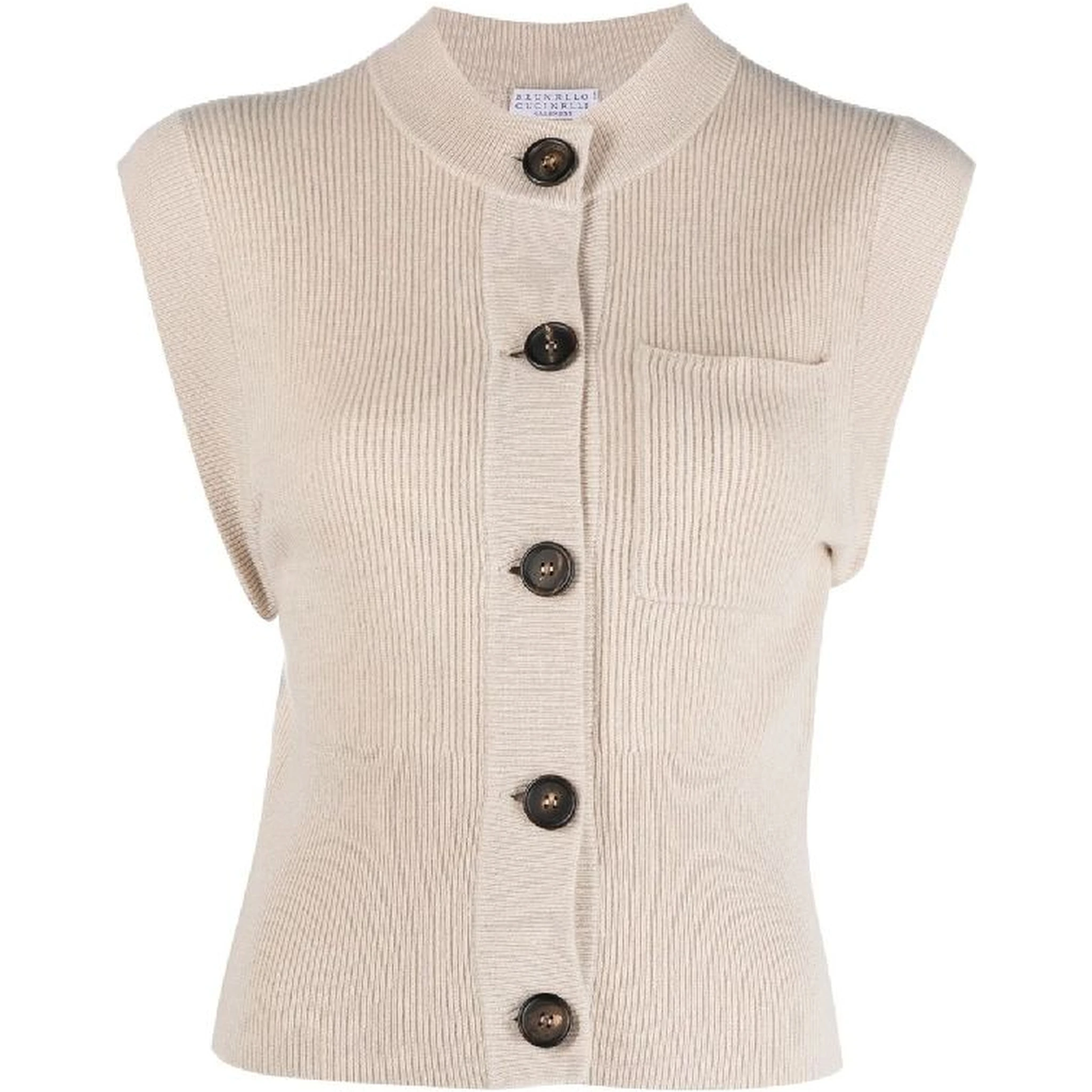 Beige Cashmere Sweater