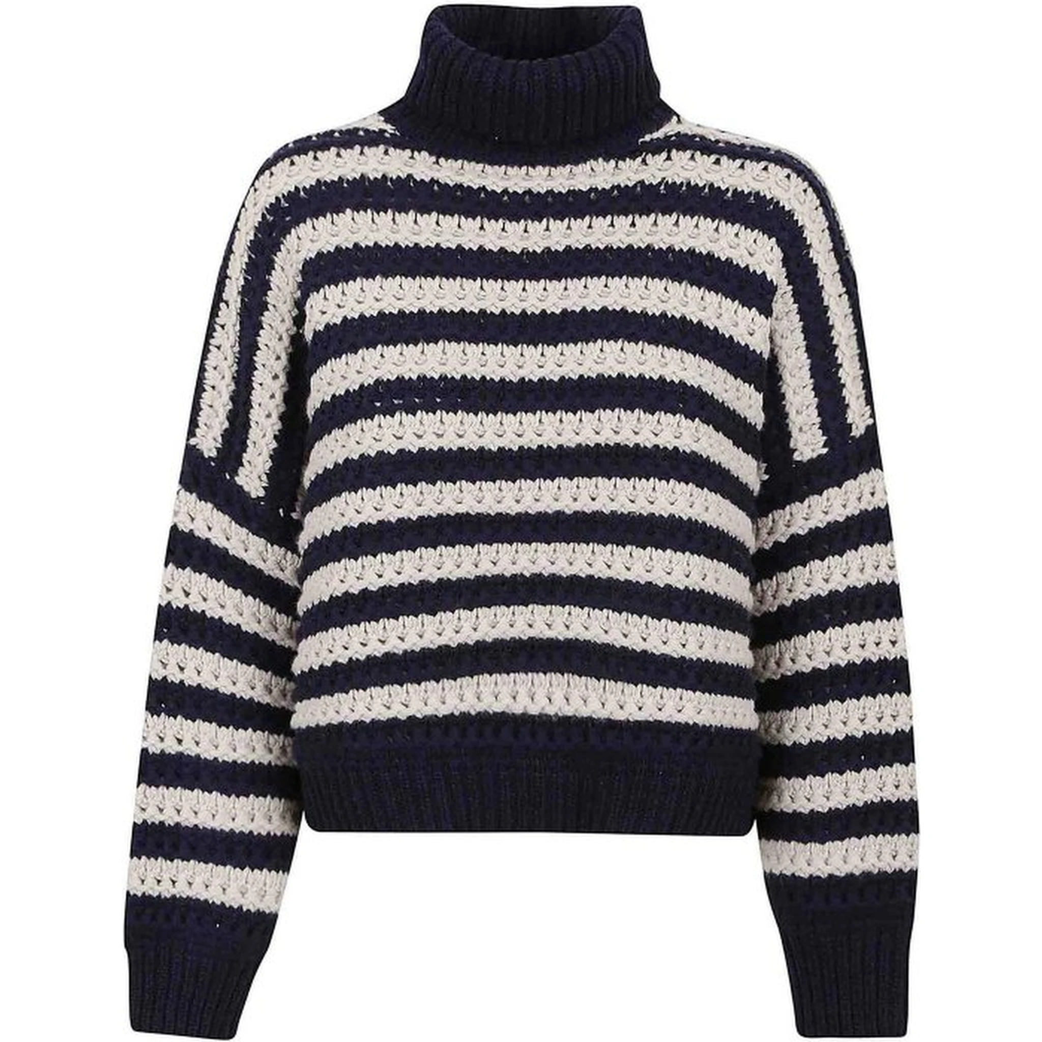 Blue Wool Sweatshirt