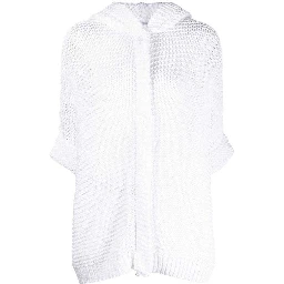 White Cotton Poncho