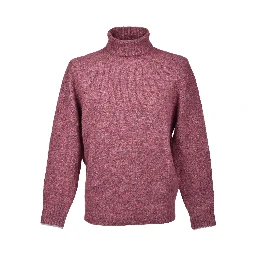 Burgundy Polyamide Turtleneck