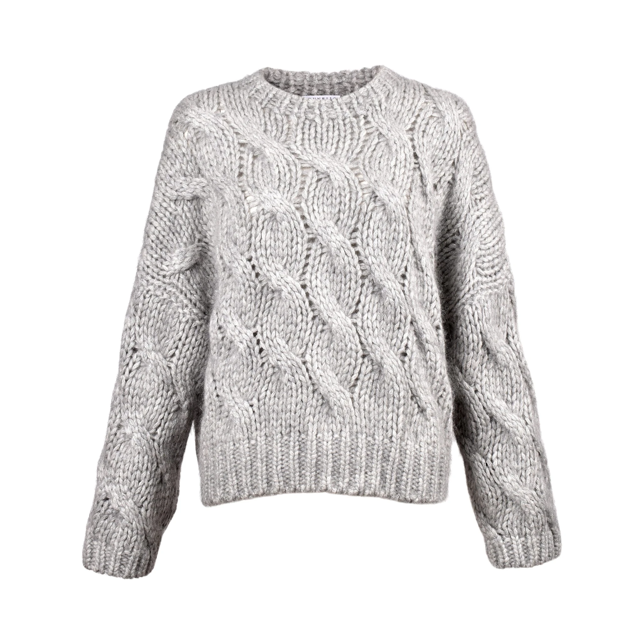 Gray Fabric Sweatshirt