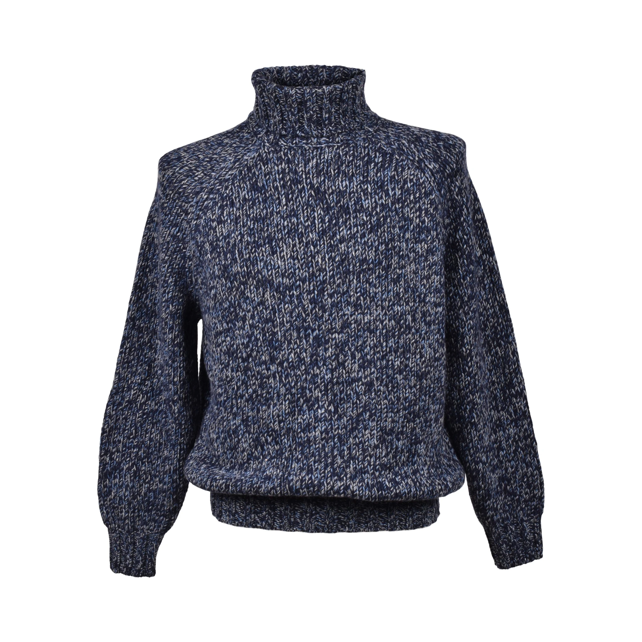 Blue Wool Sweatshirt