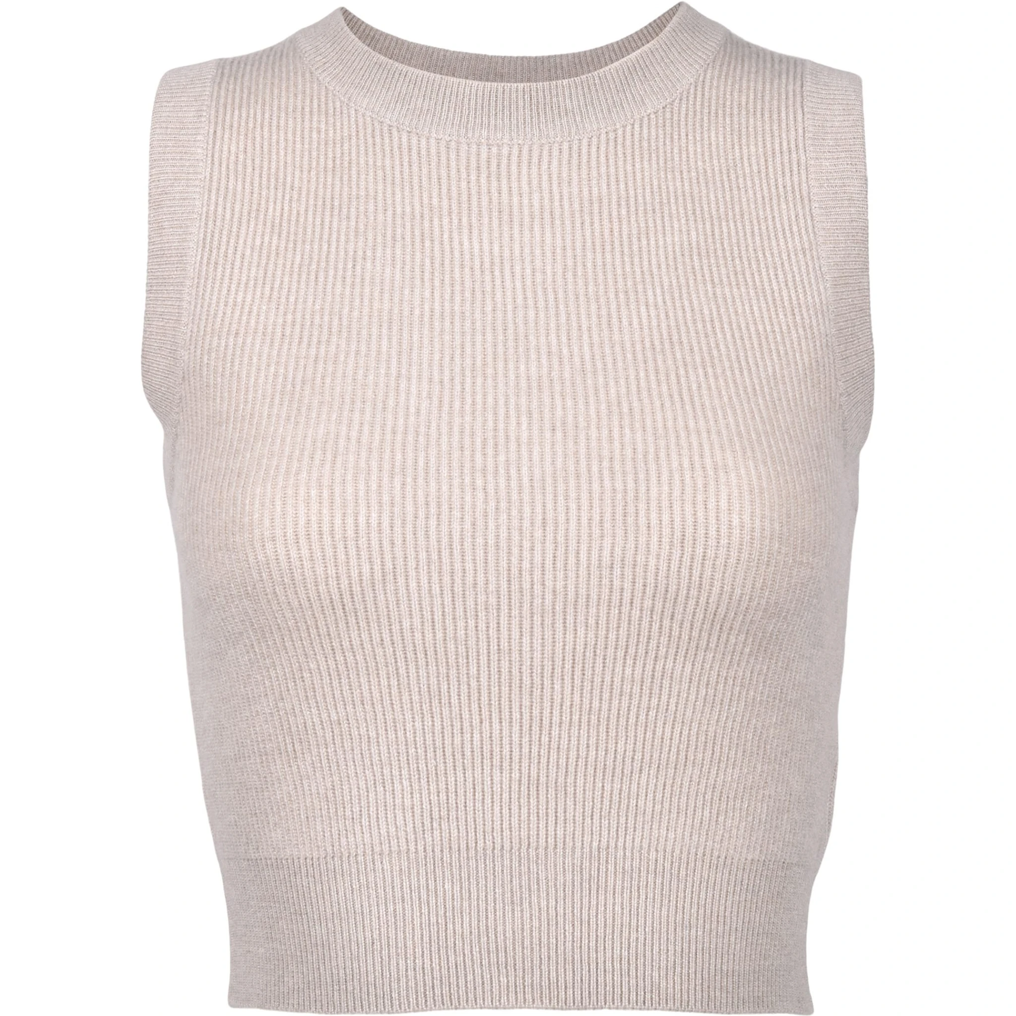 Beige Cashmere Sweater