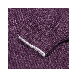 Purple Cashmere Sweater