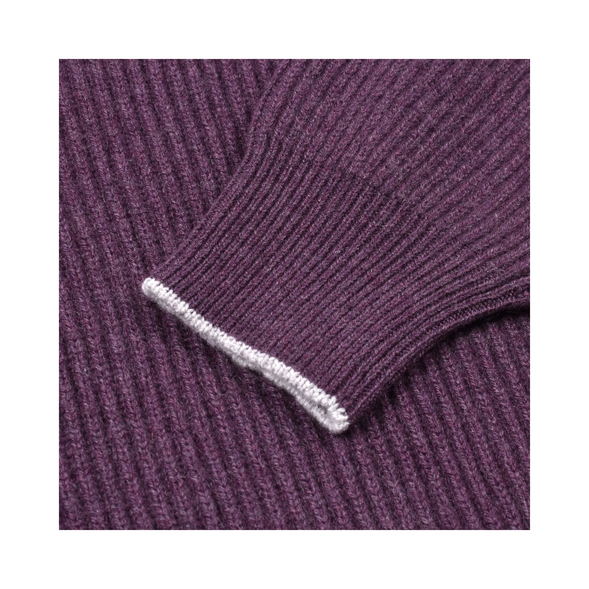 Purple Cashmere Sweater