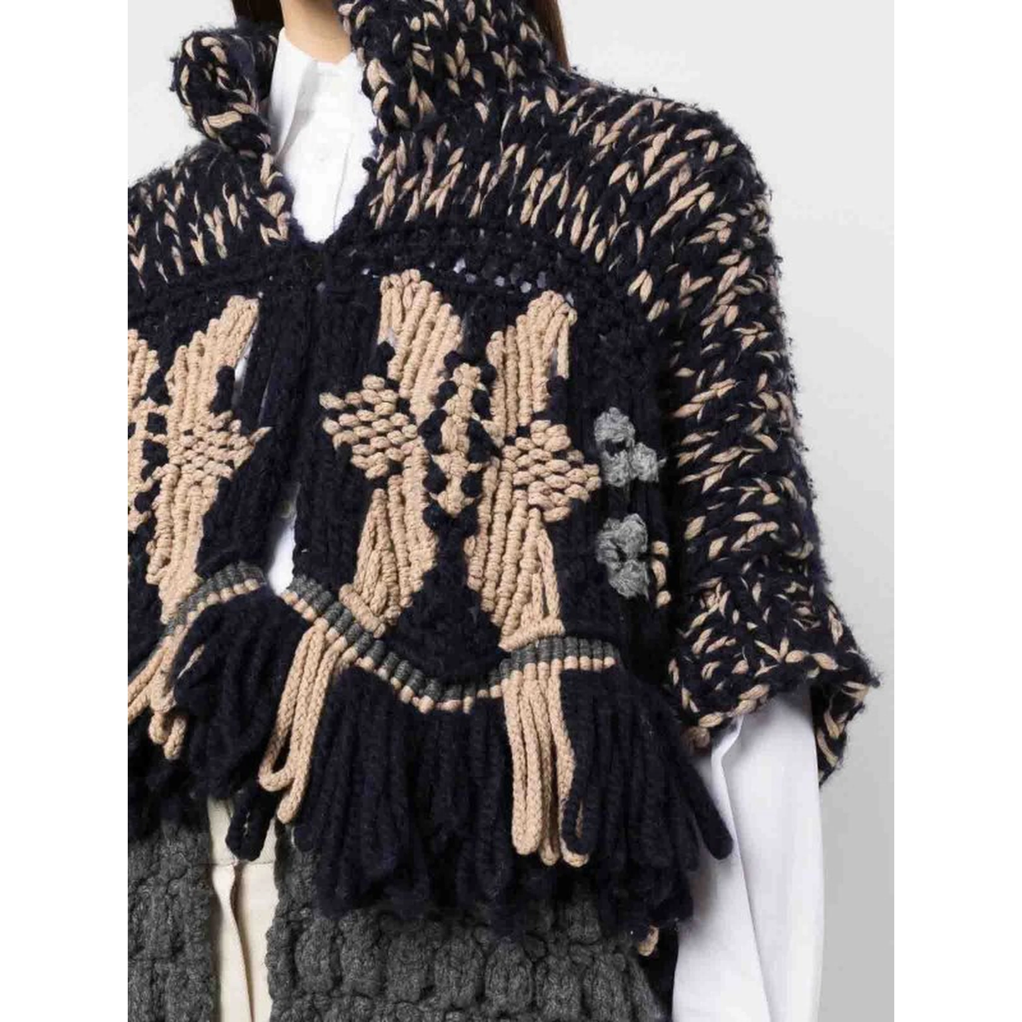 Bicolor Cashmere Cashmere Sweater