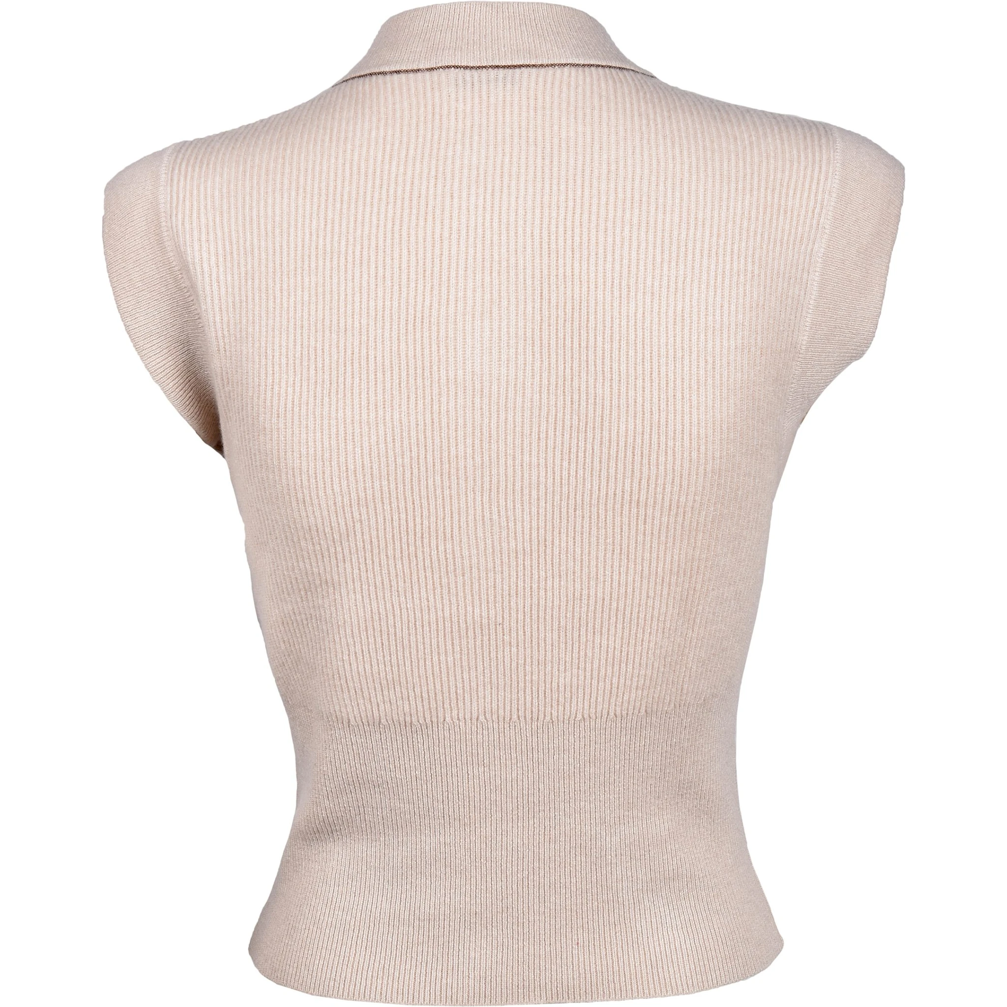 Beige Cashmere Sweater